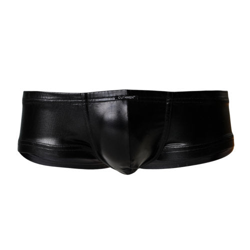 Vibrators, Sex Toy Kits and Sex Toys at Cloud9Adults - C4M Booty Shorts Black Leatherette Small - Buy Sex Toys Online