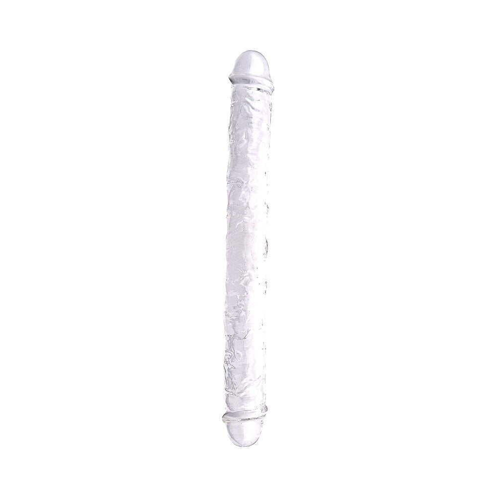 Vibrators, Sex Toy Kits and Sex Toys at Cloud9Adults - Loving Joy 15 Inch Double Ended Dildo Clear - Buy Sex Toys Online