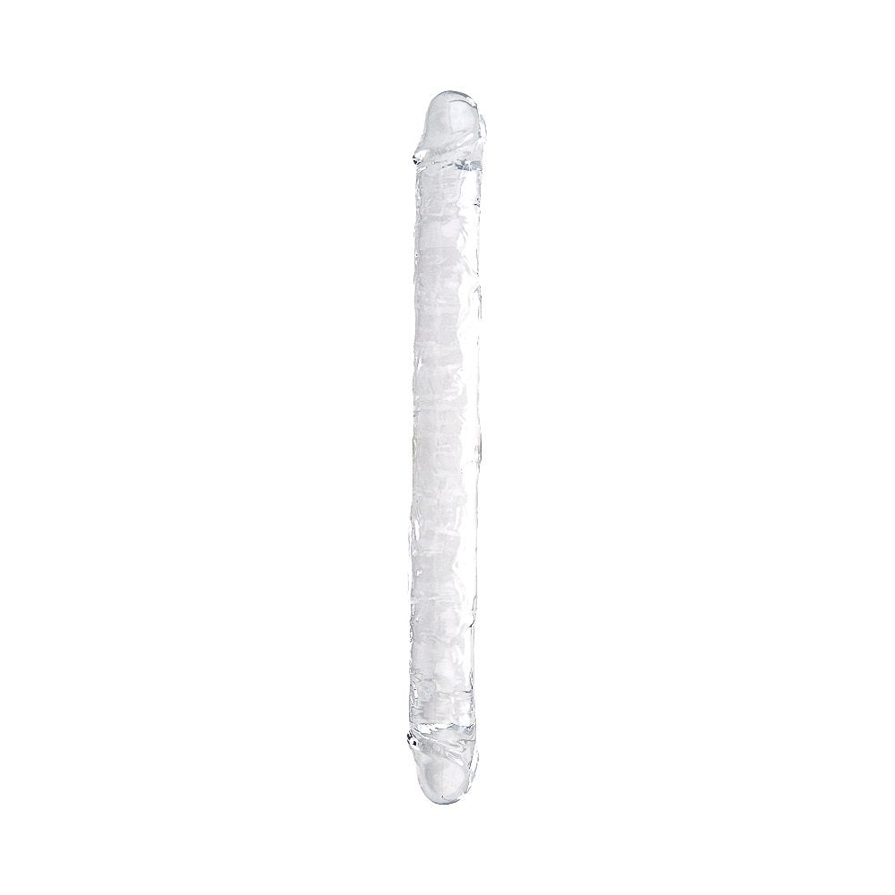 Vibrators, Sex Toy Kits and Sex Toys at Cloud9Adults - Loving Joy 18 Inch Double Ended Dildo Clear - Buy Sex Toys Online