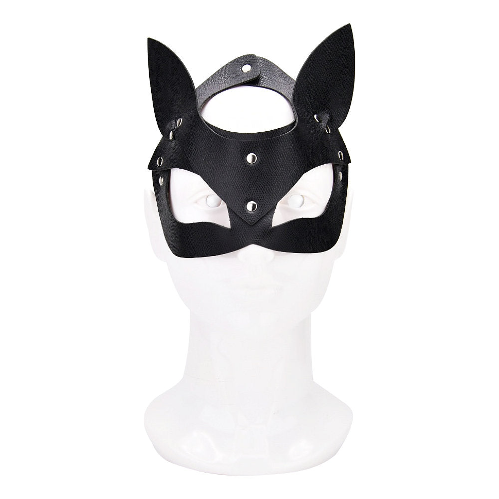 Vibrators, Sex Toy Kits and Sex Toys at Cloud9Adults - Bound to Play Kitty Cat Face Mask Black - Buy Sex Toys Online