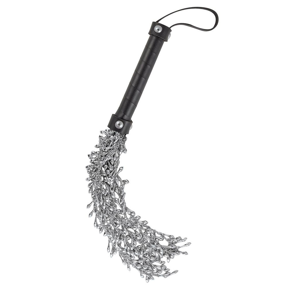 Vibrators, Sex Toy Kits and Sex Toys at Cloud9Adults - Dominant Submissive Collection Ultimate Studded Iron Chain Whip - Buy Sex Toys Online