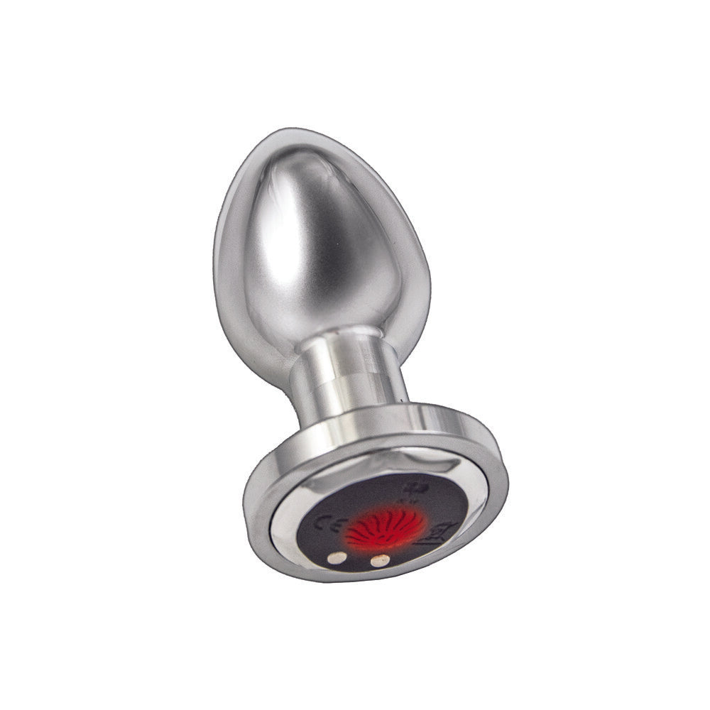 Vibrators, Sex Toy Kits and Sex Toys at Cloud9Adults - Ass Sation Remote Vibrating Butt Plug Silver - Buy Sex Toys Online