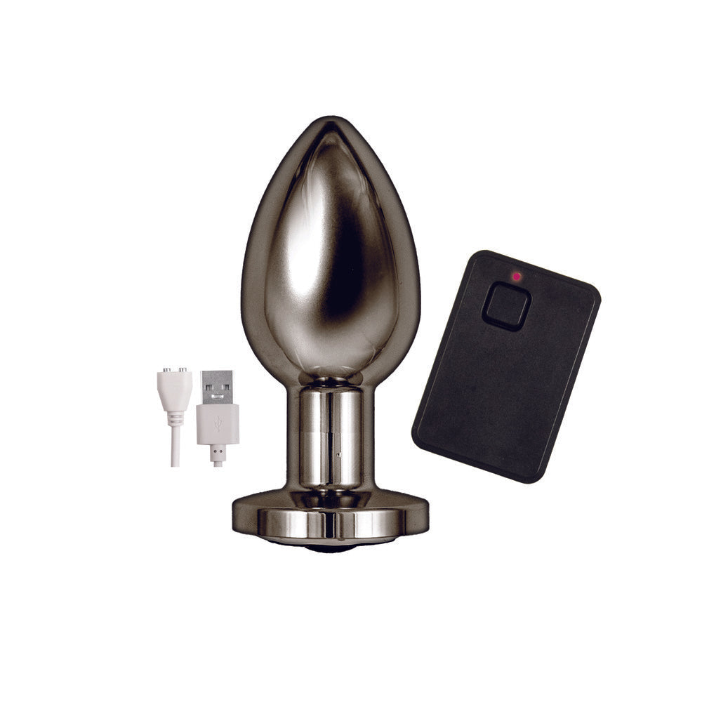 Vibrators, Sex Toy Kits and Sex Toys at Cloud9Adults - Ass Sation Remote Vibrating Butt Plug Black - Buy Sex Toys Online