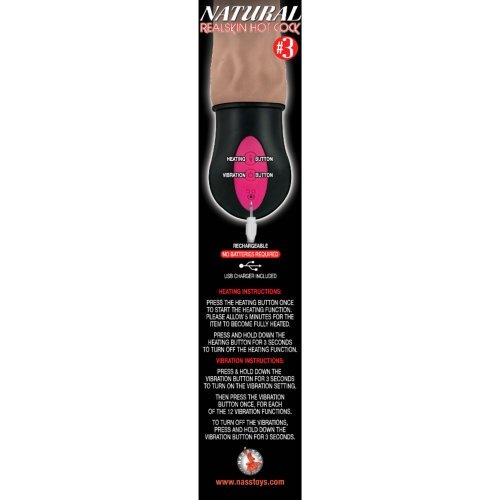 Vibrators, Sex Toy Kits and Sex Toys at Cloud9Adults - Realistic Warming 6.5 inch Vibrating Dildo with Balls Brown - Buy Sex Toys Online