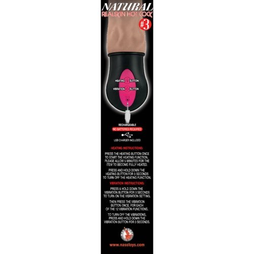 Vibrators, Sex Toy Kits and Sex Toys at Cloud9Adults - Realistic Warming 7 inch Vibrating Dildo Brown - Buy Sex Toys Online