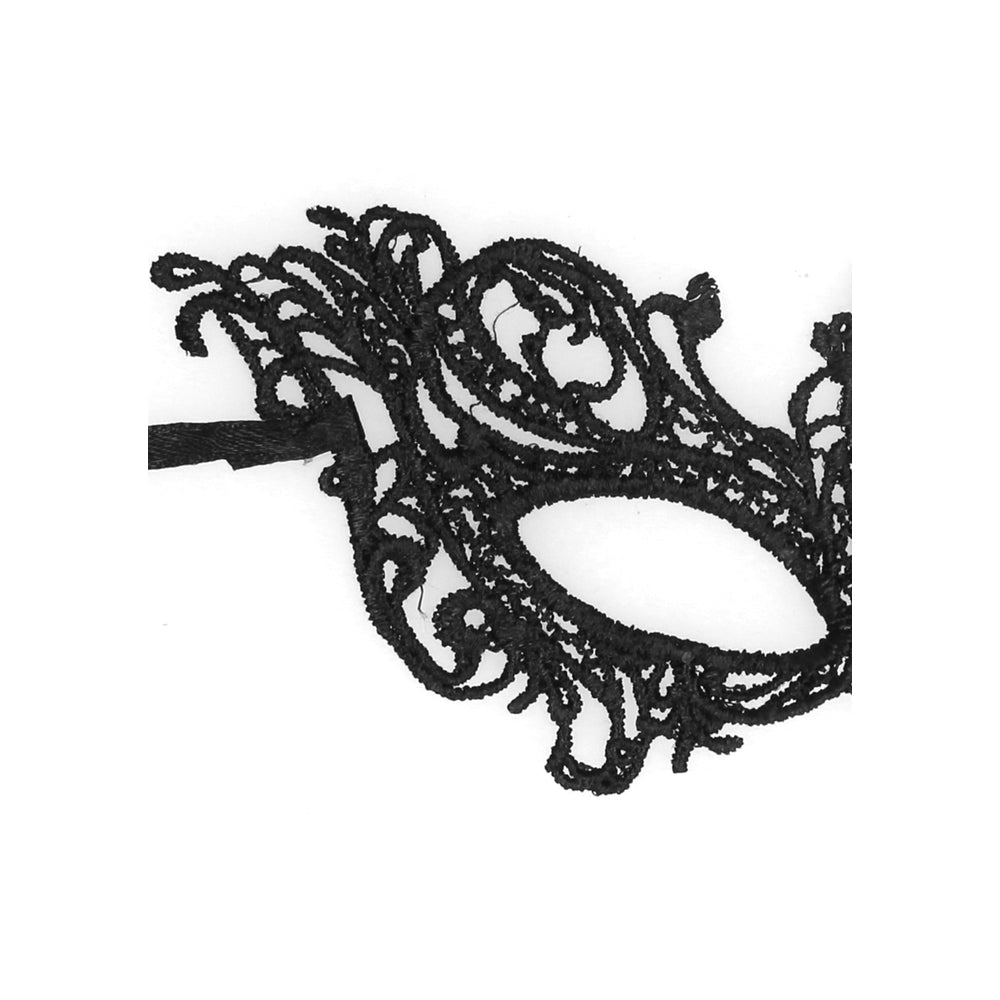 Vibrators, Sex Toy Kits and Sex Toys at Cloud9Adults - Ouch Royal Black Lace Mask - Buy Sex Toys Online