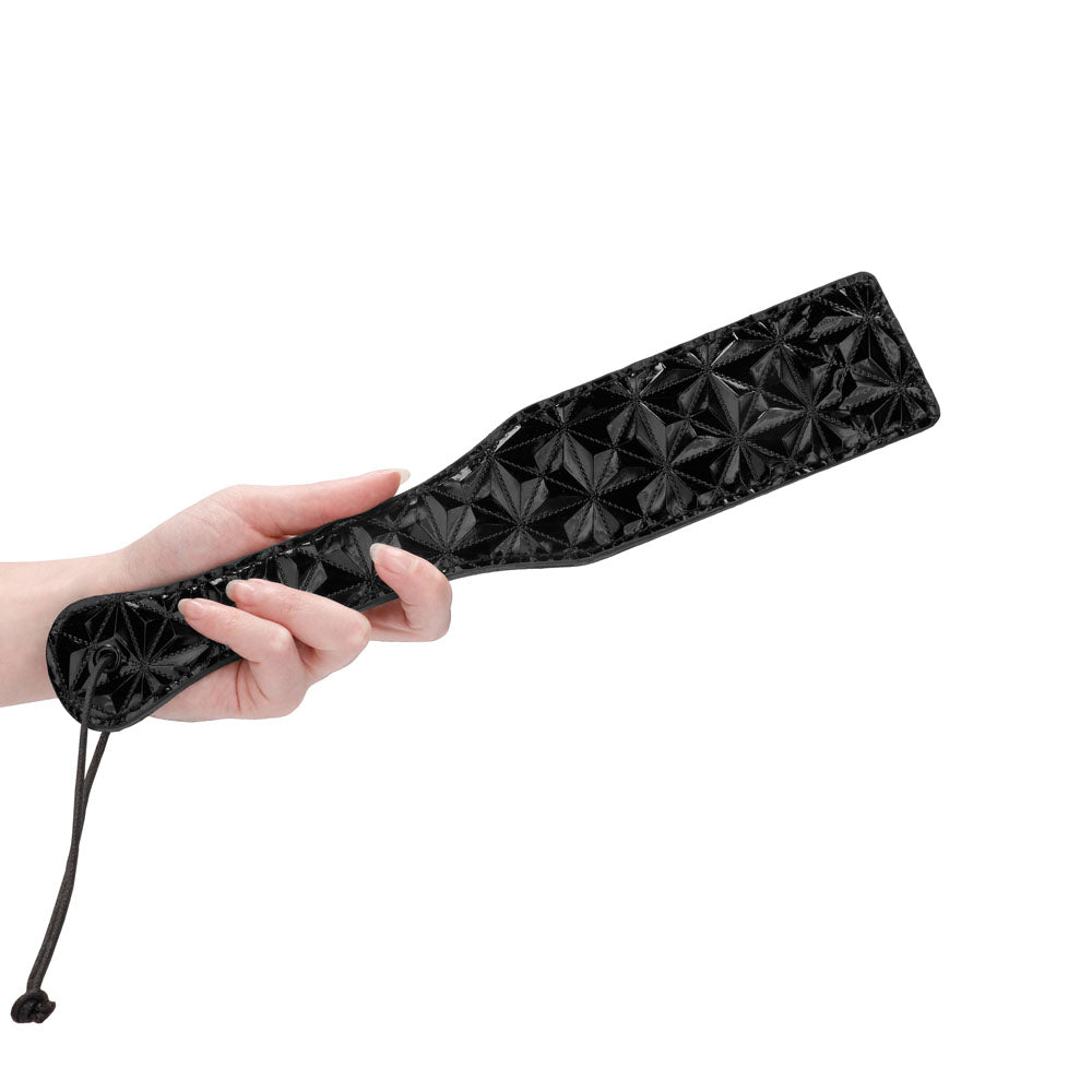 Vibrators, Sex Toy Kits and Sex Toys at Cloud9Adults - Ouch Black Luxury Paddle - Buy Sex Toys Online