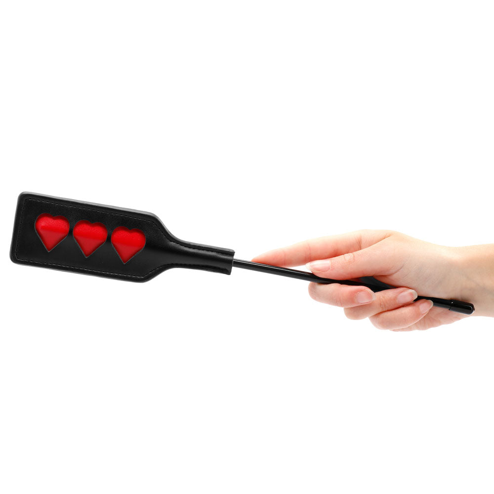 Vibrators, Sex Toy Kits and Sex Toys at Cloud9Adults - Ouch Small Heart Crop - Buy Sex Toys Online