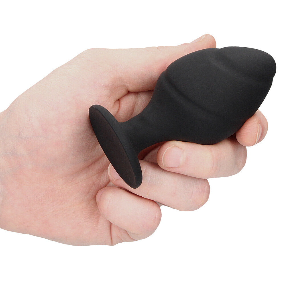 Vibrators, Sex Toy Kits and Sex Toys at Cloud9Adults - Ouch Silicone Swirled Butt Plug Set Black - Buy Sex Toys Online
