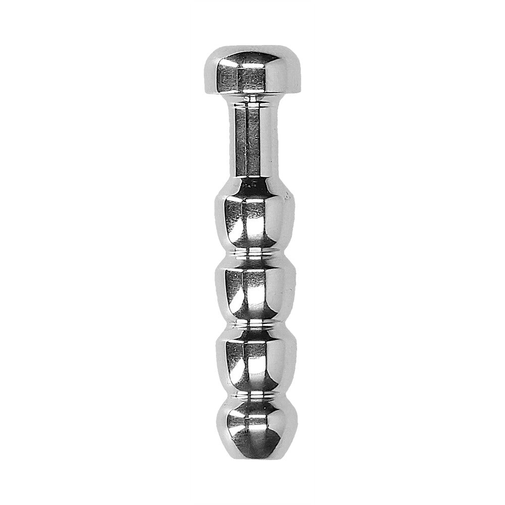 Vibrators, Sex Toy Kits and Sex Toys at Cloud9Adults - Ouch Urethral Sounding Stainless Steel Ridged Plug - Buy Sex Toys Online