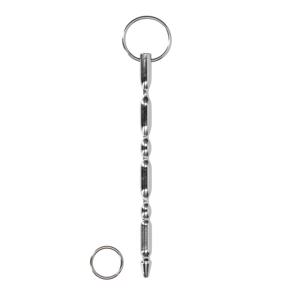 Vibrators, Sex Toy Kits and Sex Toys at Cloud9Adults - Ouch Urethral Sounding Steel Dilator With Ring - Buy Sex Toys Online