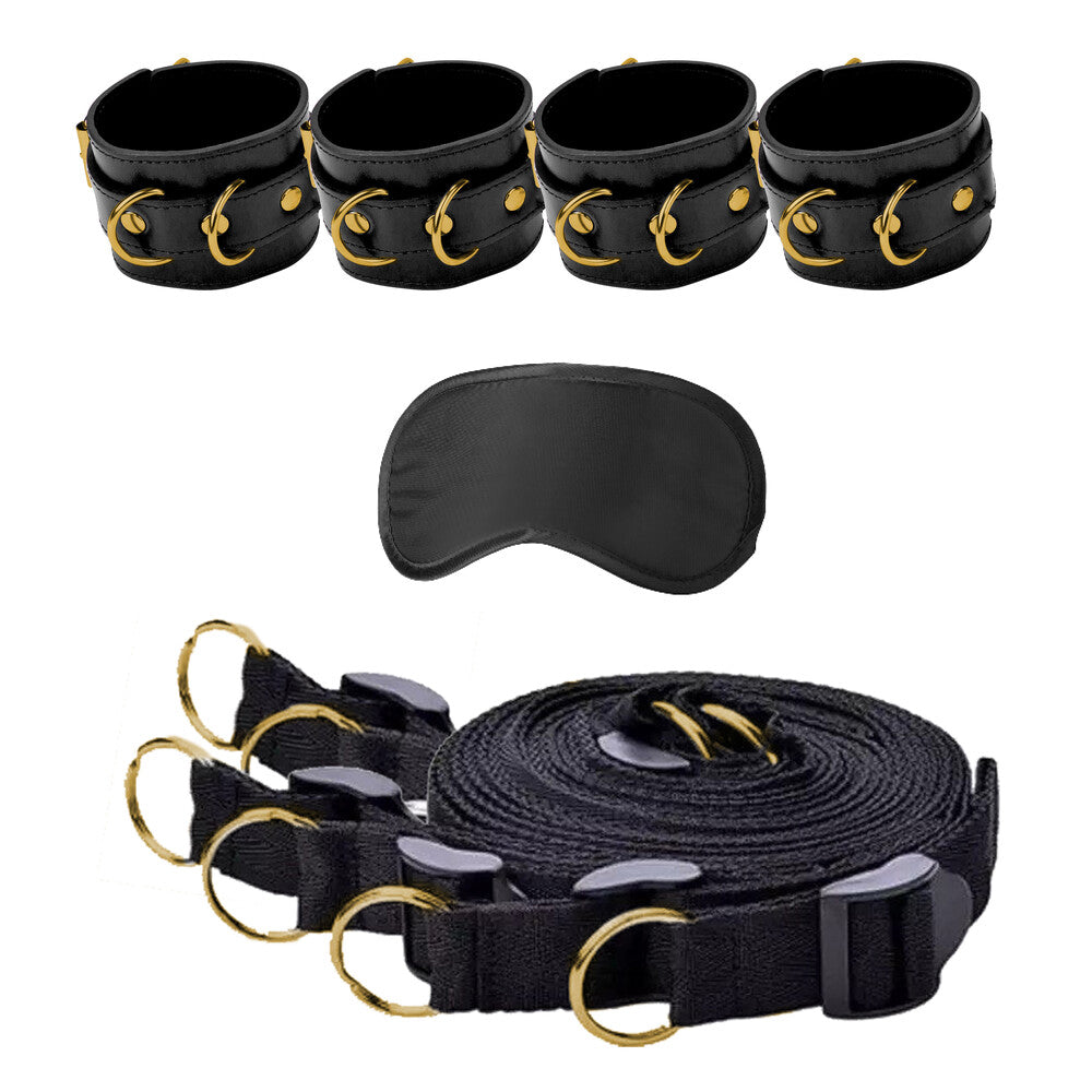 Vibrators, Sex Toy Kits and Sex Toys at Cloud9Adults - Ouch Bed Bindings Restraint System - Buy Sex Toys Online