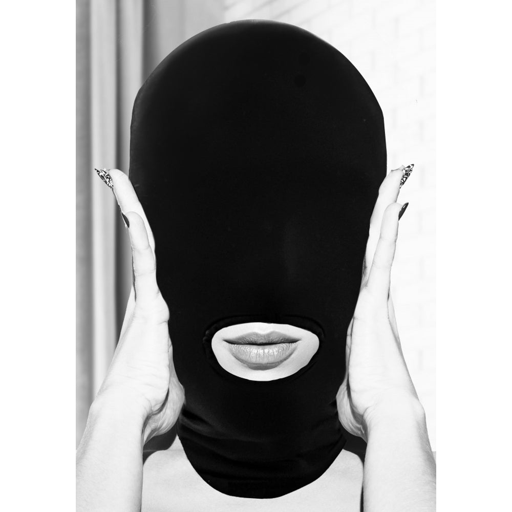 Vibrators, Sex Toy Kits and Sex Toys at Cloud9Adults - Ouch Submission Mask with Open Mouth - Buy Sex Toys Online