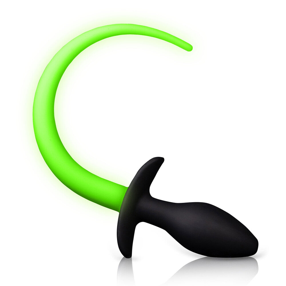 Vibrators, Sex Toy Kits and Sex Toys at Cloud9Adults - Glow In The Dark Puppy Tail Butt Plug - Buy Sex Toys Online