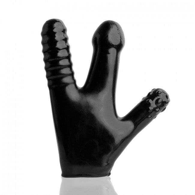 Vibrators, Sex Toy Kits and Sex Toys at Cloud9Adults - Oxballs Claw Dildo Glove Black - Buy Sex Toys Online
