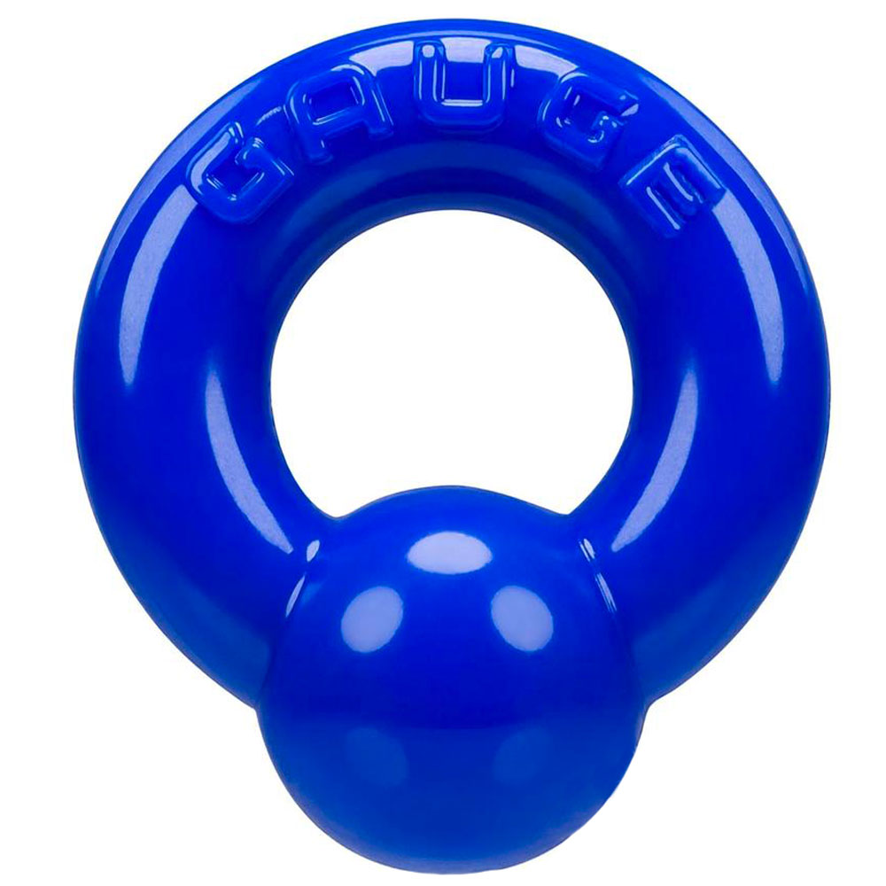Vibrators, Sex Toy Kits and Sex Toys at Cloud9Adults - Oxballs Gauge Super Flex Cockring Police Blue - Buy Sex Toys Online