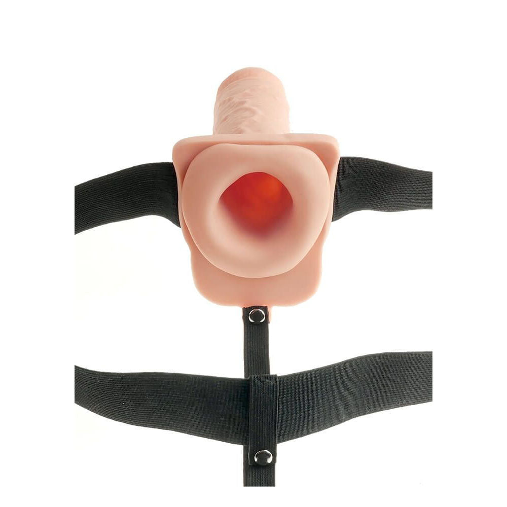 Vibrators, Sex Toy Kits and Sex Toys at Cloud9Adults - Fetish Fantasy 11 Inch Hollow Rechargeable Strapon - Buy Sex Toys Online