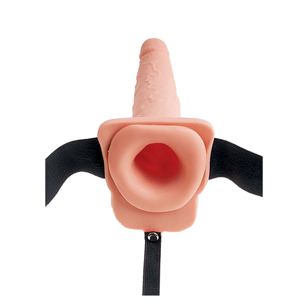 Vibrators, Sex Toy Kits and Sex Toys at Cloud9Adults - Fetish Fantasy 7.5 Inch Hollow Squirting Strapon - Buy Sex Toys Online