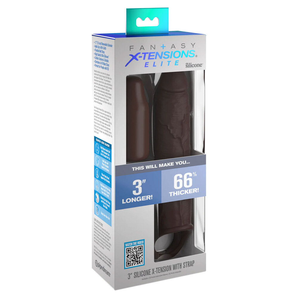 Vibrators, Sex Toy Kits and Sex Toys at Cloud9Adults - XTensions Elite 3 Inch Penis Extender With Strap - Buy Sex Toys Online