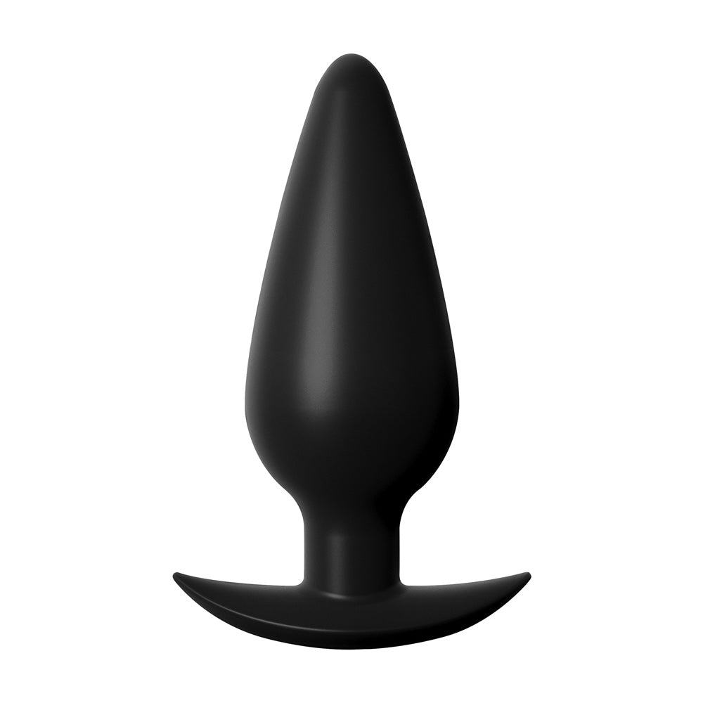 Vibrators, Sex Toy Kits and Sex Toys at Cloud9Adults - Anal Fantasy Elite Collection Small Weighted Silicone Butt Plug - Buy Sex Toys Online