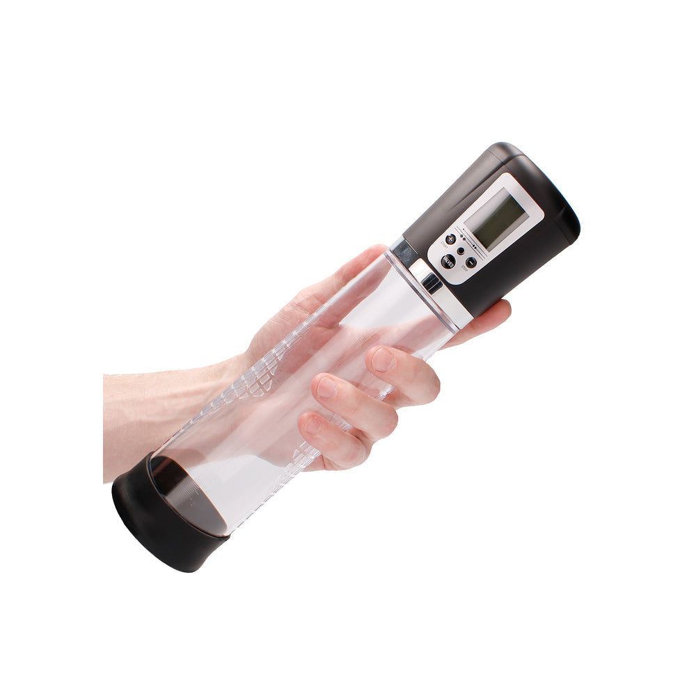 Vibrators, Sex Toy Kits and Sex Toys at Cloud9Adults - Premium Rechargeable Automatic LCD Penis Pump - Buy Sex Toys Online