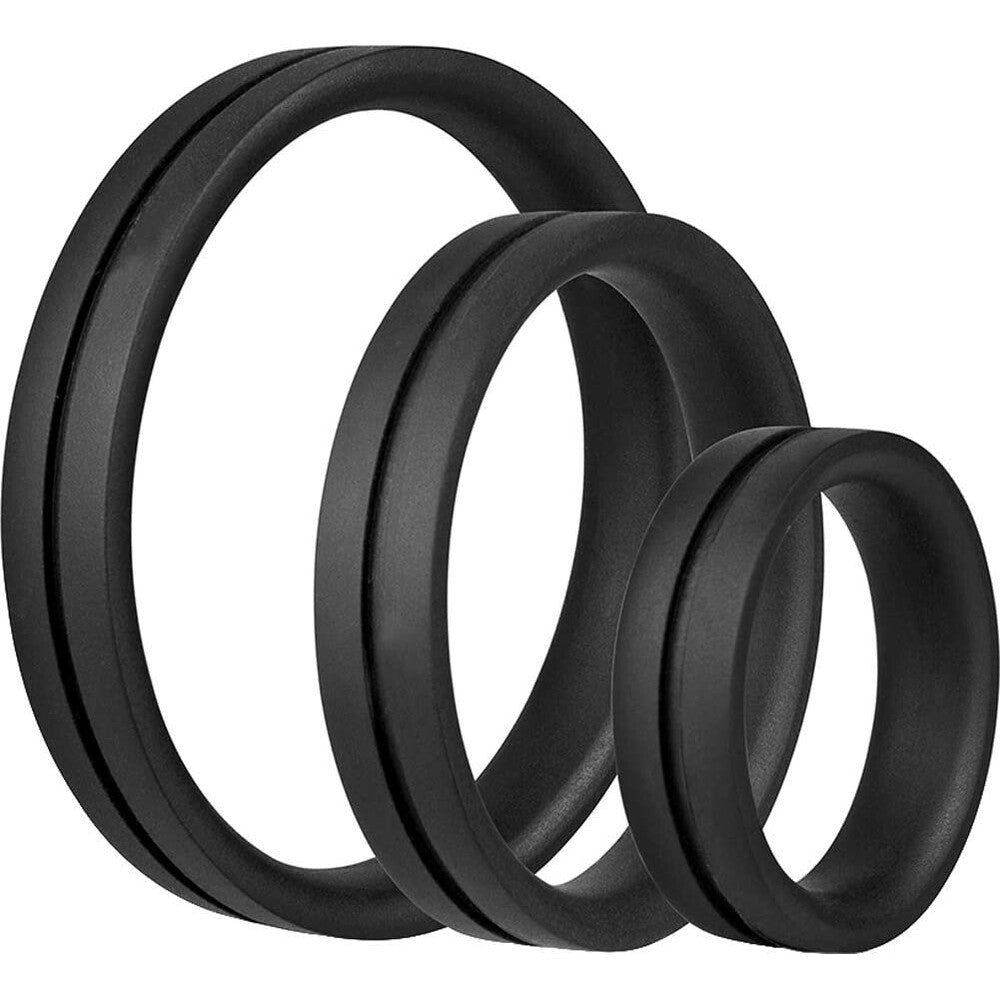 Vibrators, Sex Toy Kits and Sex Toys at Cloud9Adults - Screaming O RingO Pro X3 Cock Rings Black - Buy Sex Toys Online