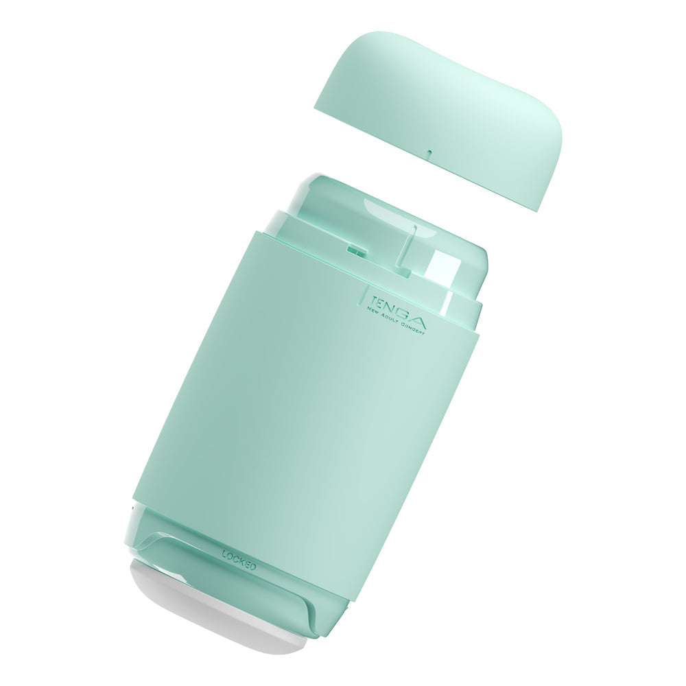 Vibrators, Sex Toy Kits and Sex Toys at Cloud9Adults - Tenga Puffy Mint Green Masturbator - Buy Sex Toys Online