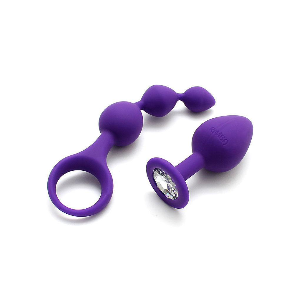 Vibrators, Sex Toy Kits and Sex Toys at Cloud9Adults - Barcelona Purple Anal Pleasure Play Set - Buy Sex Toys Online