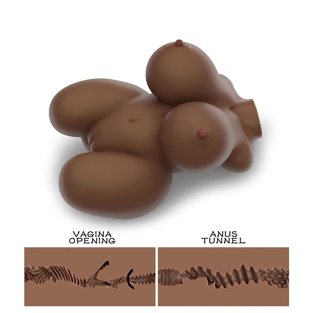 Vibrators, Sex Toy Kits and Sex Toys at Cloud9Adults - Lovetoy Streetgirls Number 6 Masturbator Flesh Brown - Buy Sex Toys Online