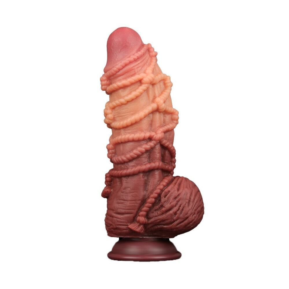 Vibrators, Sex Toy Kits and Sex Toys at Cloud9Adults - Lovetoy Extreme Dildo With Rope Pattern - Buy Sex Toys Online