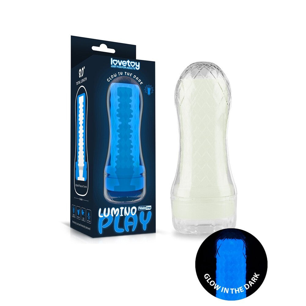 Vibrators, Sex Toy Kits and Sex Toys at Cloud9Adults - Lovetoy Glow In The Dark Lumino Play Masturbator 2 - Buy Sex Toys Online