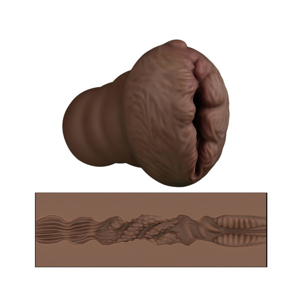 Vibrators, Sex Toy Kits and Sex Toys at Cloud9Adults - Lovetoy Aliens Pie Number 3 Masturbator Flesh Brown - Buy Sex Toys Online