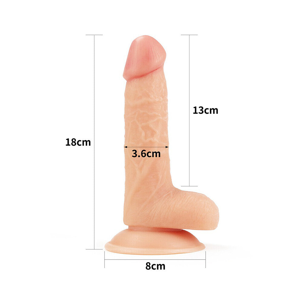 Vibrators, Sex Toy Kits and Sex Toys at Cloud9Adults - Lovetoy 7 Inch The Ultra Soft Dude Dildo - Buy Sex Toys Online