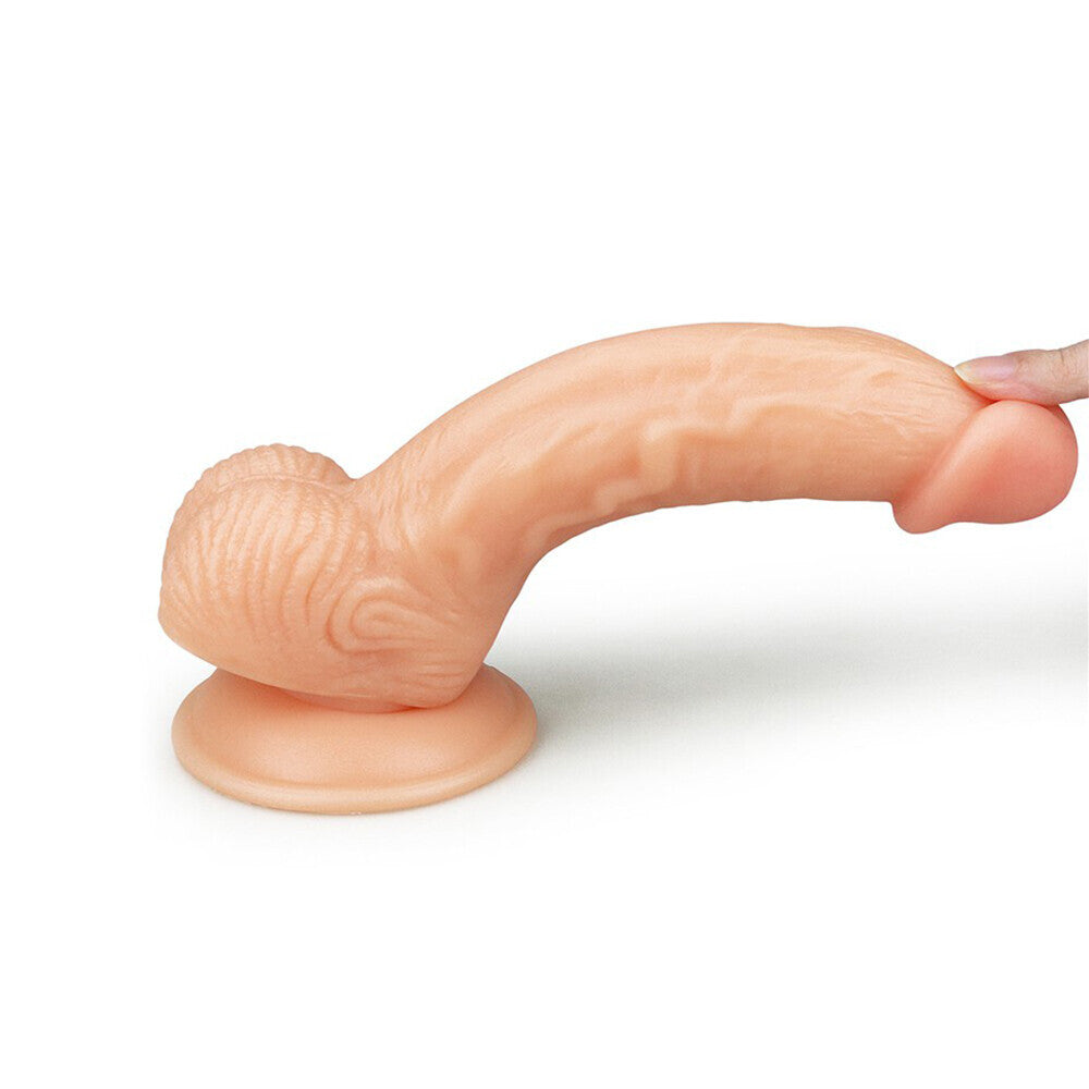 Vibrators, Sex Toy Kits and Sex Toys at Cloud9Adults - Lovetoy 8 Inch The Ultra Soft Dude Dildo - Buy Sex Toys Online