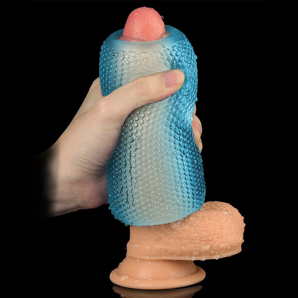 Vibrators, Sex Toy Kits and Sex Toys at Cloud9Adults - Lovetoy Training Master Masturbator Blue - Buy Sex Toys Online