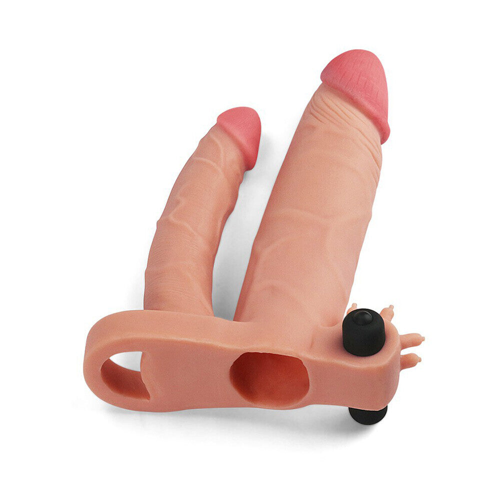 Vibrators, Sex Toy Kits and Sex Toys at Cloud9Adults - Lovetoy 1 Inch Vibrating Double Pleasure Extender - Buy Sex Toys Online