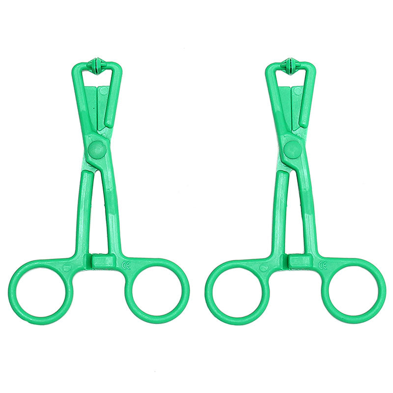 Vibrators, Sex Toy Kits and Sex Toys at Cloud9Adults - Green Scissor Nipple Clamps With Metal Chain - Buy Sex Toys Online