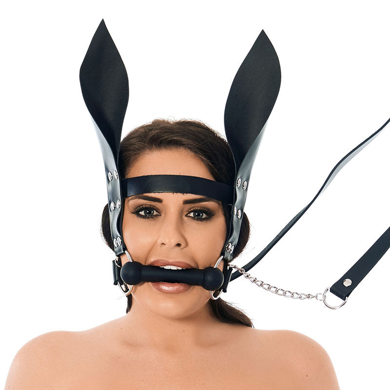 Vibrators, Sex Toy Kits and Sex Toys at Cloud9Adults - Horsebit Mouth Gag With Reins And Ears - Buy Sex Toys Online
