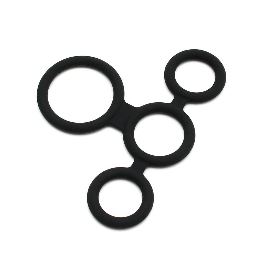 Vibrators, Sex Toy Kits and Sex Toys at Cloud9Adults - Rimba Quatro Cock Ring And Ball Splitter - Buy Sex Toys Online