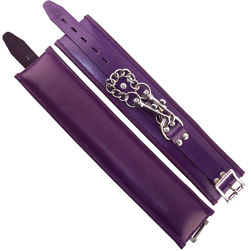 Vibrators, Sex Toy Kits and Sex Toys at Cloud9Adults - Rouge Garments Wrist Cuffs Padded Purple - Buy Sex Toys Online