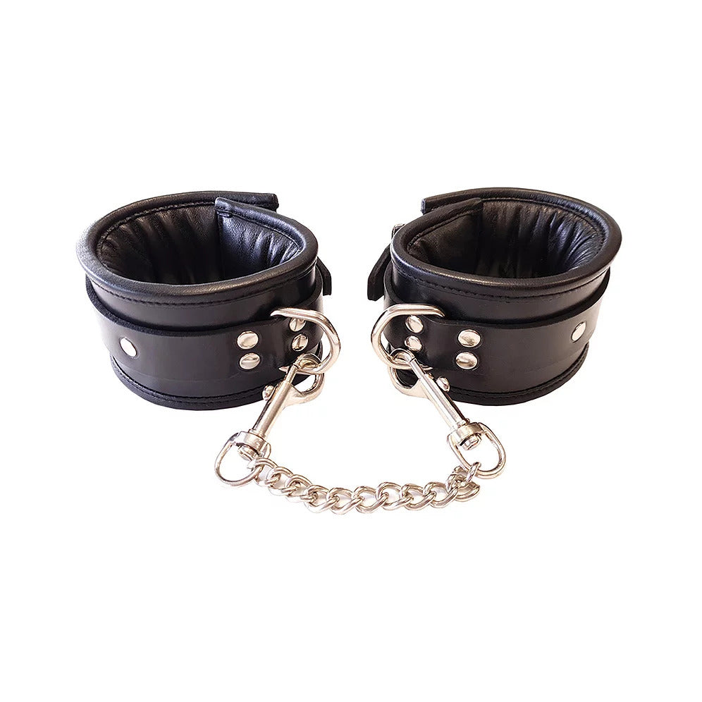 Vibrators, Sex Toy Kits and Sex Toys at Cloud9Adults - Rouge Garments Wrist Cuffs Padded Black - Buy Sex Toys Online