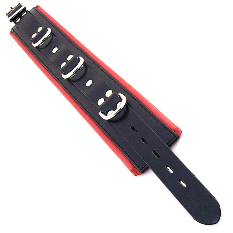 Vibrators, Sex Toy Kits and Sex Toys at Cloud9Adults - Rouge Garments Black And Red Padded Collar - Buy Sex Toys Online