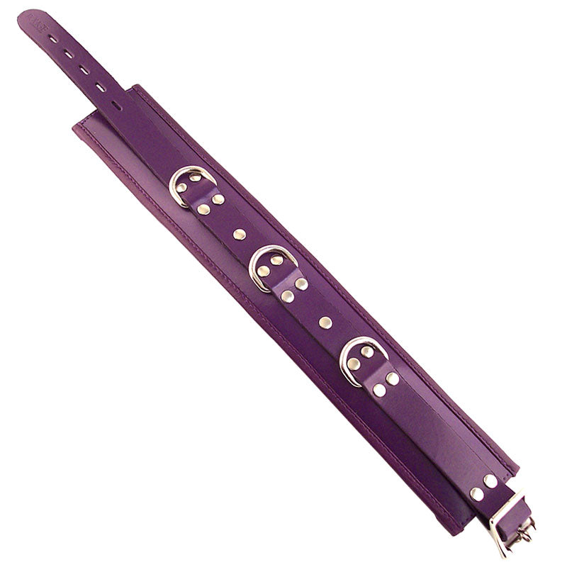 Vibrators, Sex Toy Kits and Sex Toys at Cloud9Adults - Rouge Garments Purple Padded Collar - Buy Sex Toys Online