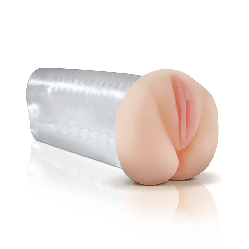 Vibrators, Sex Toy Kits and Sex Toys at Cloud9Adults - Pipedream Extreme Deluxe SeeThru Stroker Masturbator - Buy Sex Toys Online