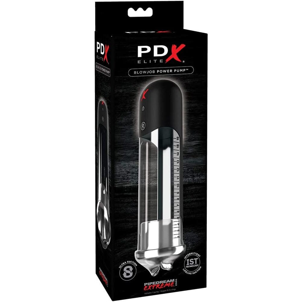 Vibrators, Sex Toy Kits and Sex Toys at Cloud9Adults - Pipedream Extreme Elite Vibrating Blowjob Power Pump - Buy Sex Toys Online