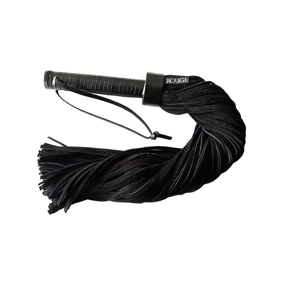Vibrators, Sex Toy Kits and Sex Toys at Cloud9Adults - Rouge Leather Handle Suede Flogger - Buy Sex Toys Online