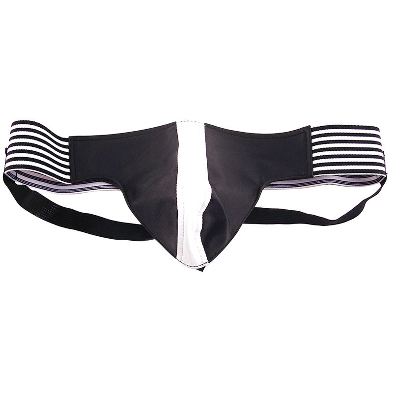 Vibrators, Sex Toy Kits and Sex Toys at Cloud9Adults - Rouge Garments Jock Black And White - Buy Sex Toys Online