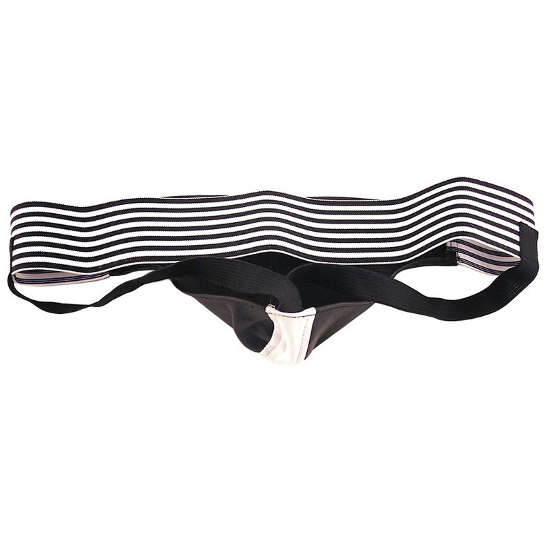 Vibrators, Sex Toy Kits and Sex Toys at Cloud9Adults - Rouge Garments Jock Black And White - Buy Sex Toys Online