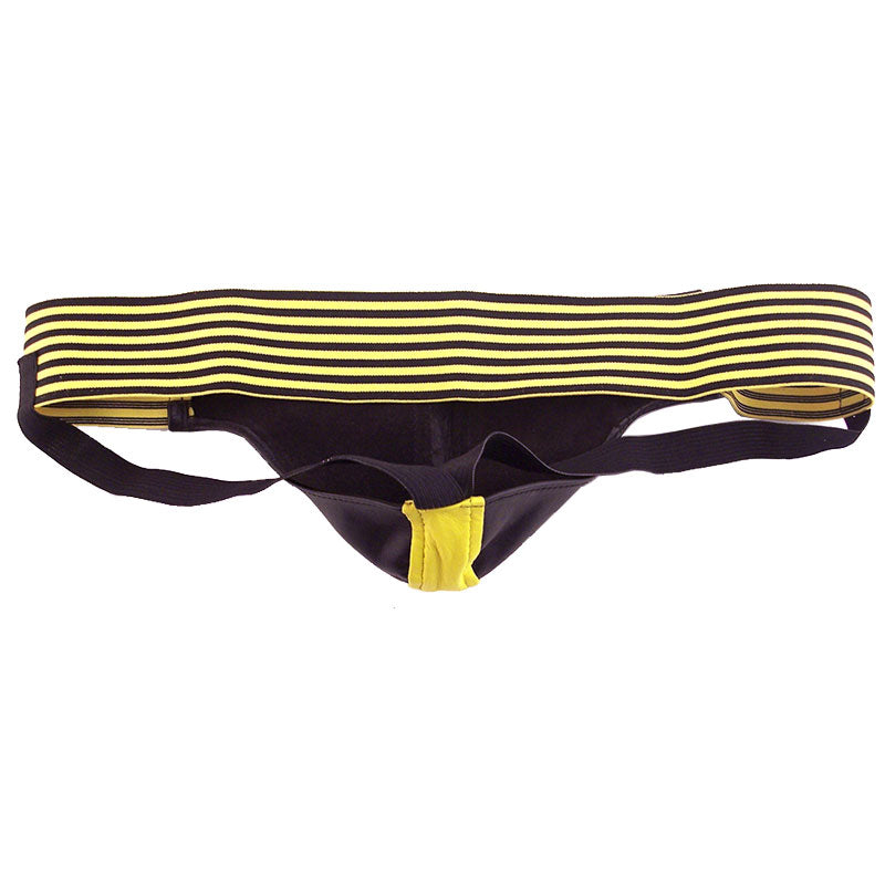 Vibrators, Sex Toy Kits and Sex Toys at Cloud9Adults - Rouge Garments Jock Black And Yellow - Buy Sex Toys Online