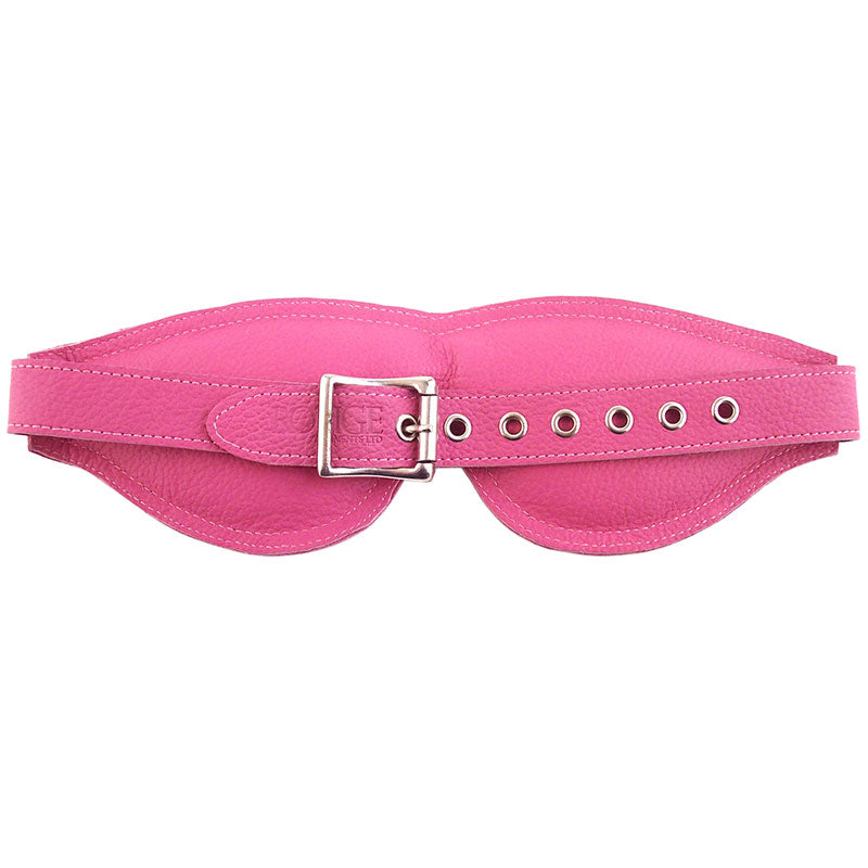 Vibrators, Sex Toy Kits and Sex Toys at Cloud9Adults - Rouge Garments Large Pink Padded Blindfold - Buy Sex Toys Online